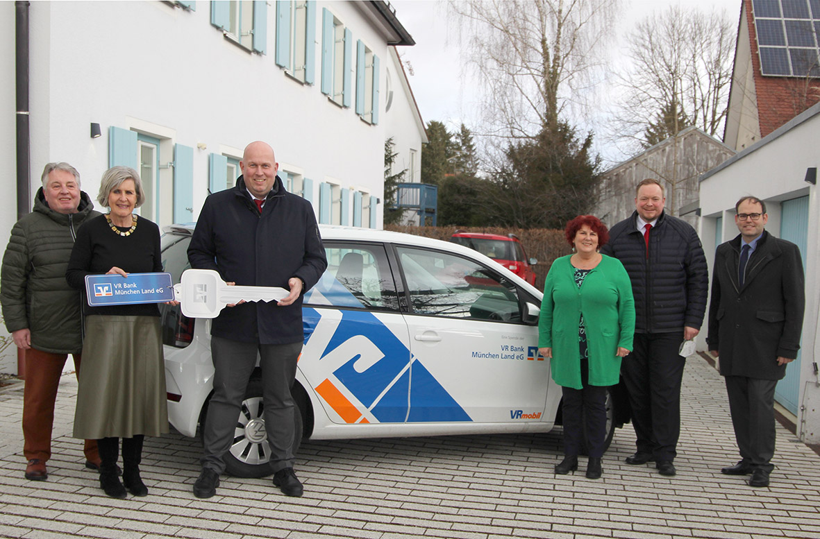 Ein neues Fahrzeug für die Nachbarschaftshilfe Haar Ein neues Fahrzeug für die Nachbarschaftshilfe Haar